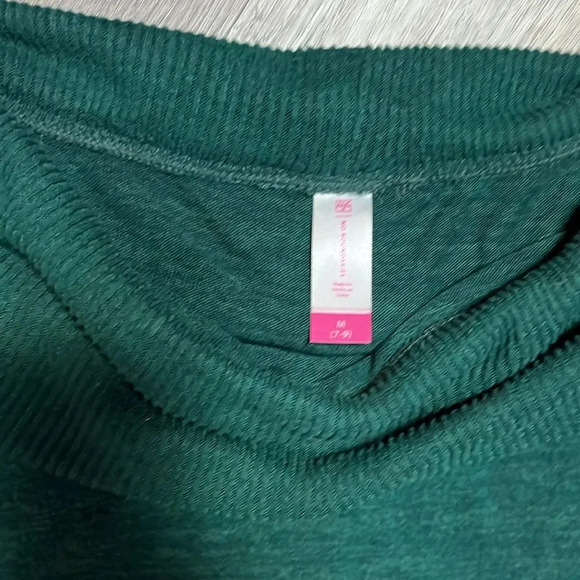 No boundaries off the shoulder sweater - green blue - Picture 4 of 6